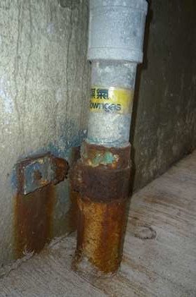 Defective Gas Pipe
